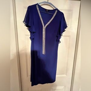 MAX royal blue with sequin detail.